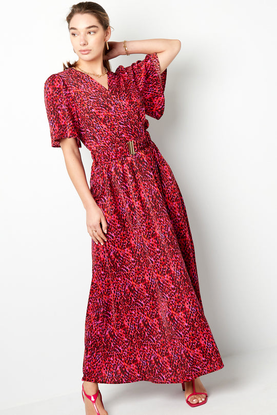 Livina | Bedrukte lange jurk