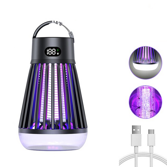 BuzzOff | Muggen- en insectenverwijderingslamp | 1+1 GRATIS