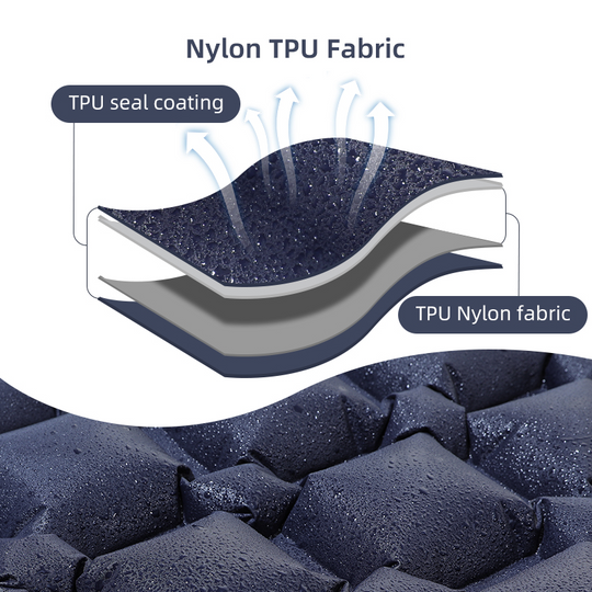 InflateMate | Ergonomisch luchtbed met ingebouwde pomp