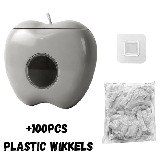 WrapStash | Plastic Wrap Opbergdoos + 100 Gratis wikkels