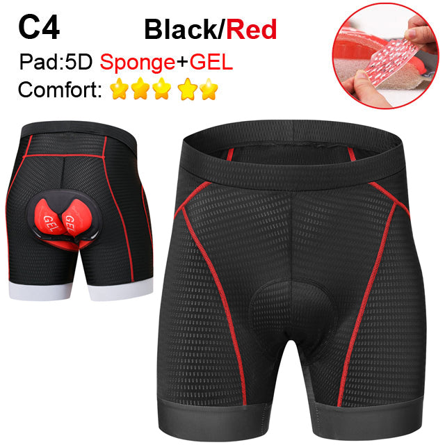 NaturoComfort | Unisex Fietsbroek 5D gel | 1+1 GRATIS