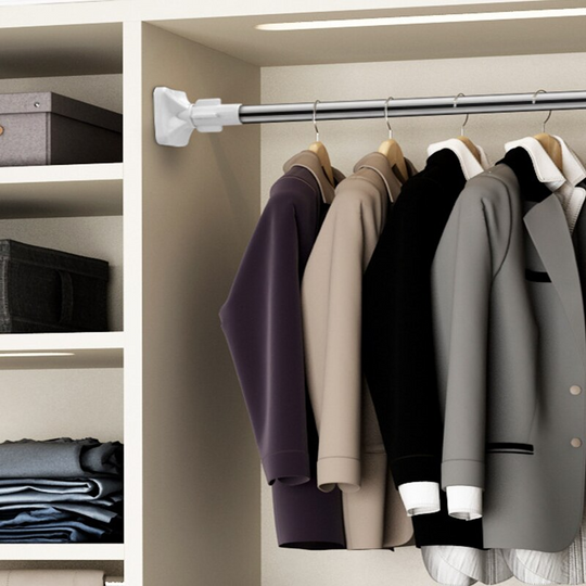 FlexiReach I Uitschuifbare kledingstang | 1+1 Gratis