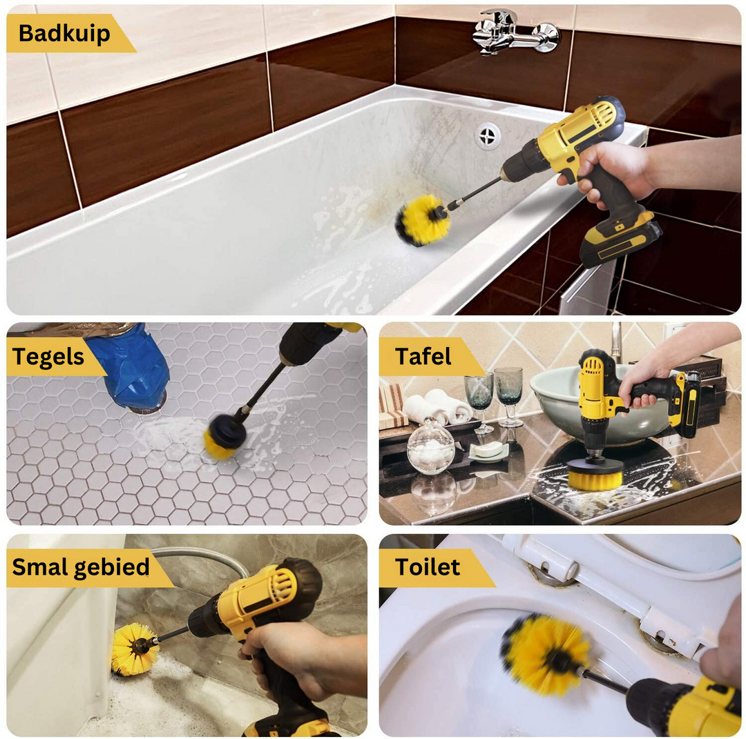 CleanzoidBrush | Multifunctionele Boorborstel