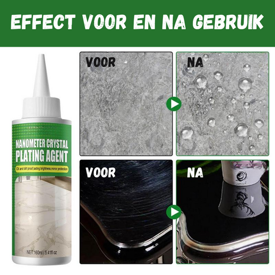CrystalClear | Nanometer Kristal Plating Agent | 1+1 GRATIS