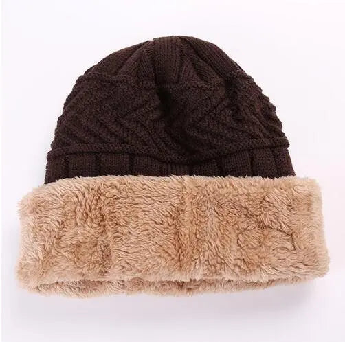 Ansel | Gebreide muts met nekwarmer