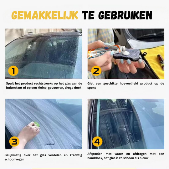 GlassShine | Glasolie Verwijderpasta | 1+1 GRATIS