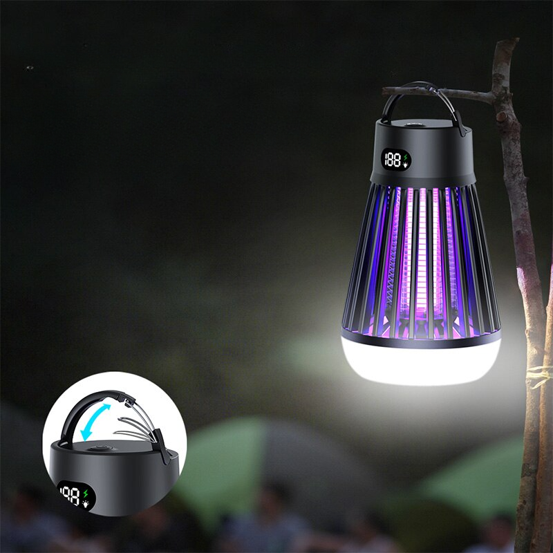 BuzzOff | Muggen- en insectenverwijderingslamp | 1+1 GRATIS