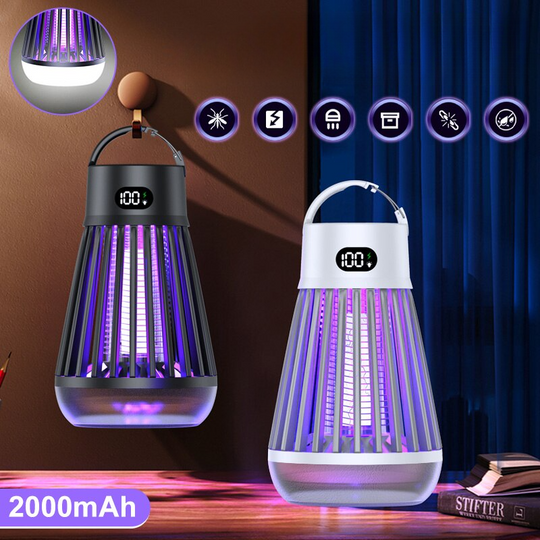 BuzzOff | Muggen- en insectenverwijderingslamp | 1+1 GRATIS