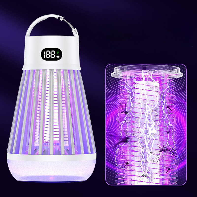 BuzzOff | Muggen- en insectenverwijderingslamp | 1+1 GRATIS