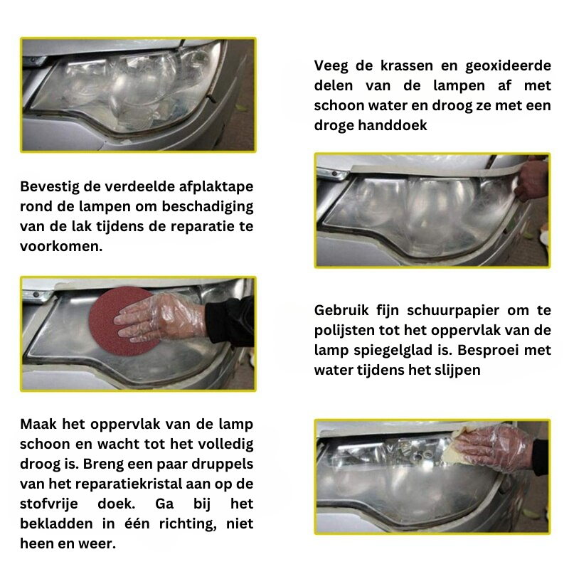LensPro | Koplampen Repareren In Minuten | 1+1 GRATIS
