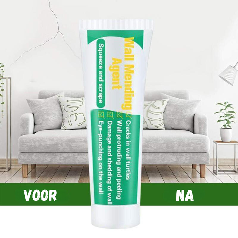 WallWonder | Waterdichte muurreparatie crème | 1+1 GRATIS