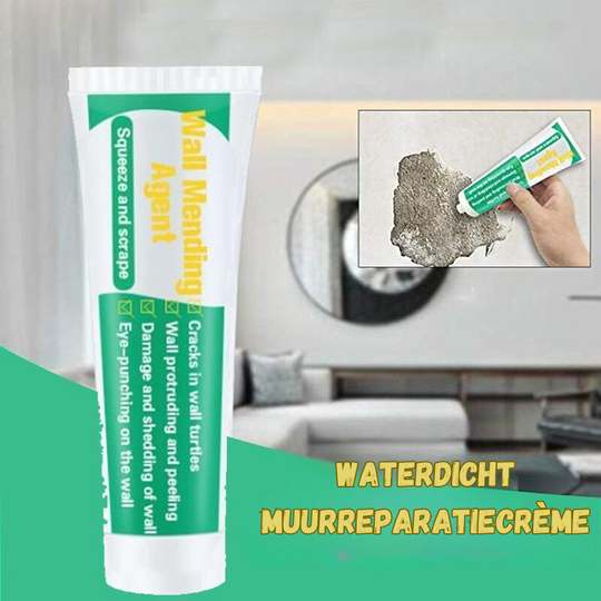 WallWonder | Waterdichte muurreparatie crème | 1+1 GRATIS