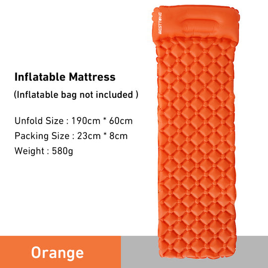 InflateMate | Ergonomisch luchtbed met ingebouwde pomp