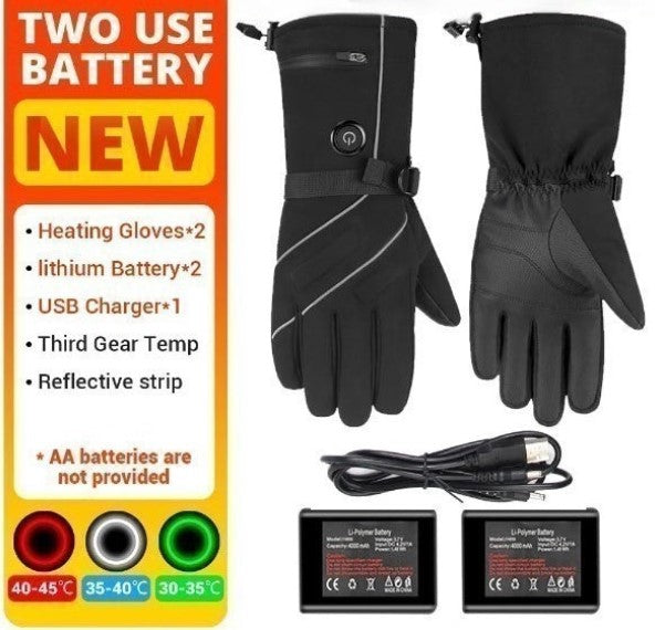 Elmer | Motorfiets Verwarmde Handschoenen