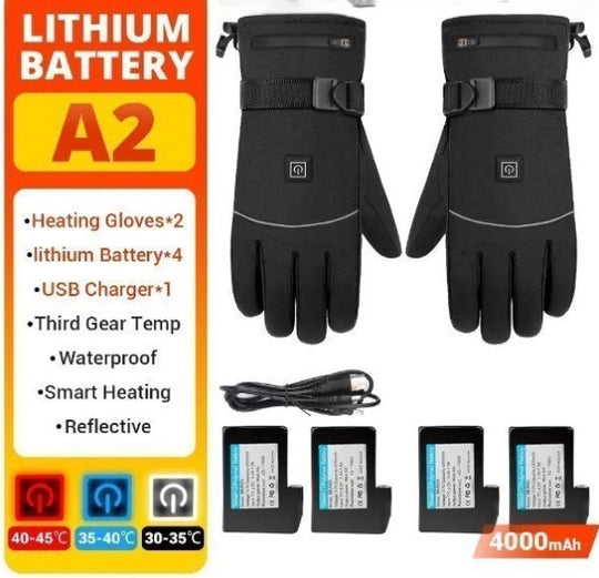 Elmer | Motorfiets Verwarmde Handschoenen