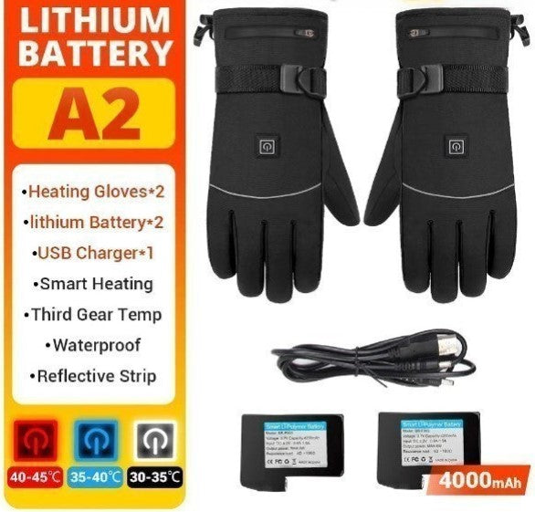 Elmer | Motorfiets Verwarmde Handschoenen