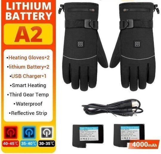 Elmer | Motorfiets Verwarmde Handschoenen