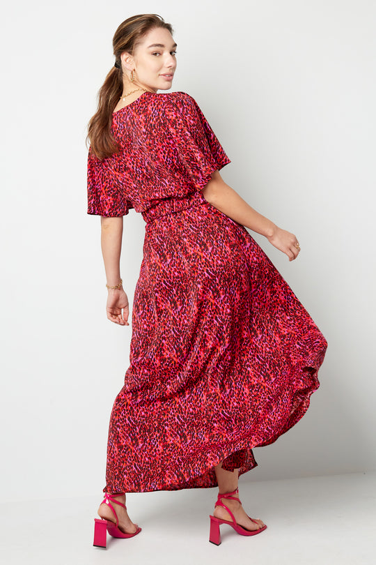 Livina | Bedrukte lange jurk