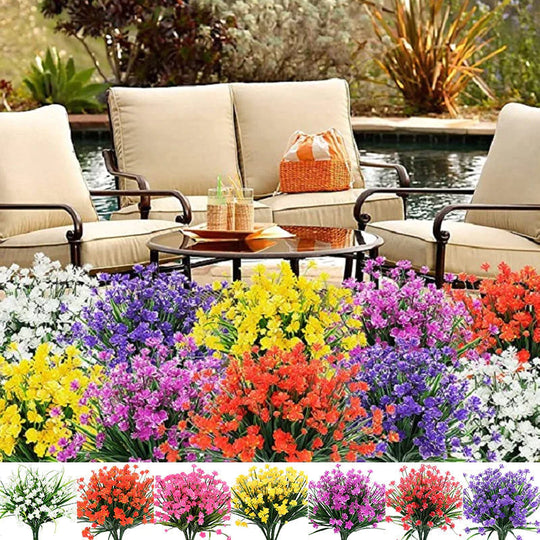 EverFlora | Kunst tuinbloemen | 1+1 GRATIS