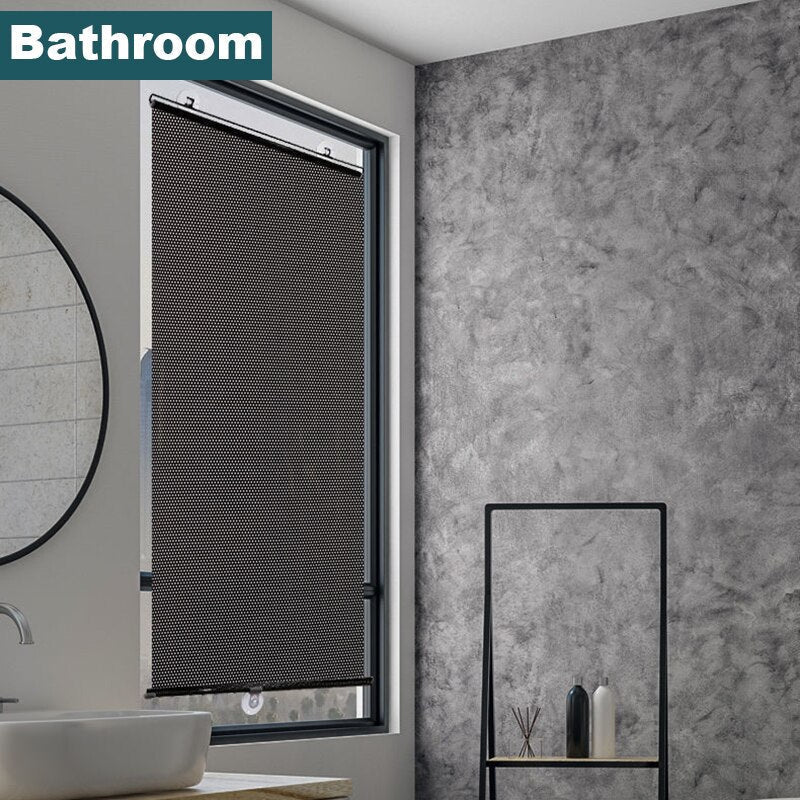 SunShield Pro | Zelfklevende zonwerende rolgordijnen | 45% Korting