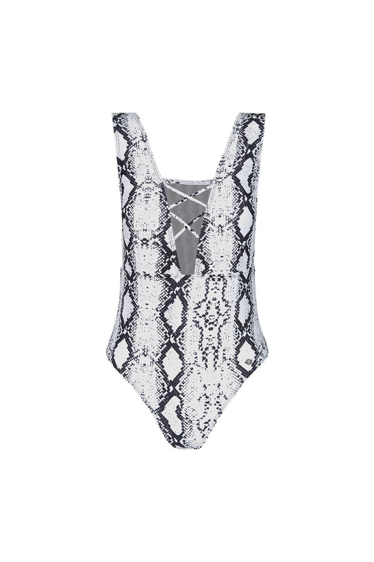 Britt | Slangenhuid zwempak