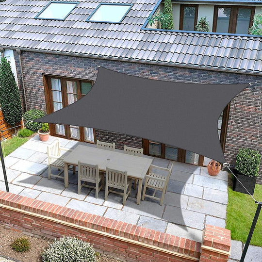 Luxe Shade Canopy I Waterdichte Parasol Patio Zonnescherm | 55% Korting