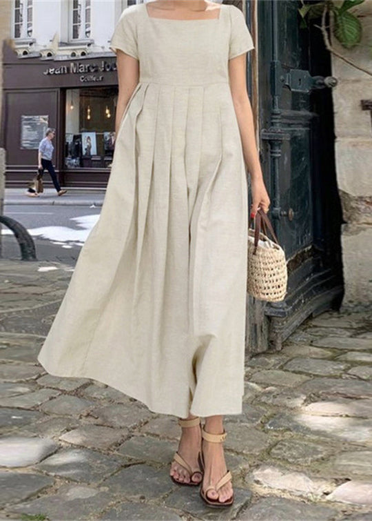 Demi | Maxi Zomer Gerimpelde Jurk