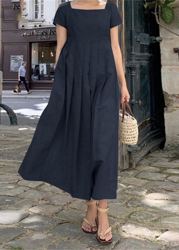 Demi | Maxi Zomer Gerimpelde Jurk