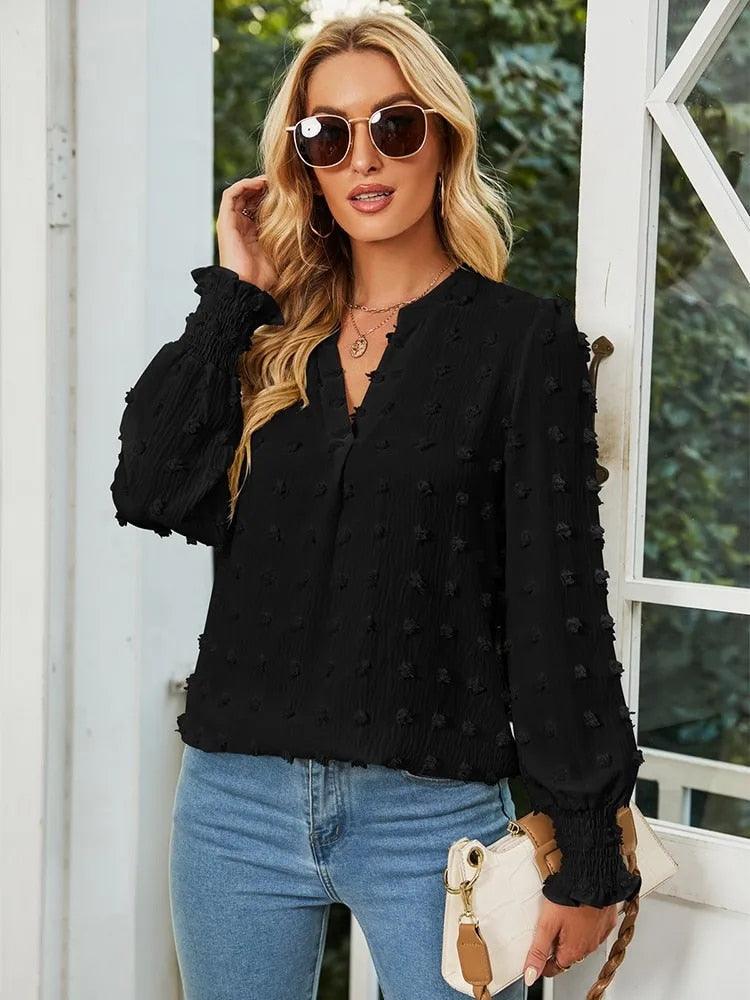 Joyce | V-Hals Blouse