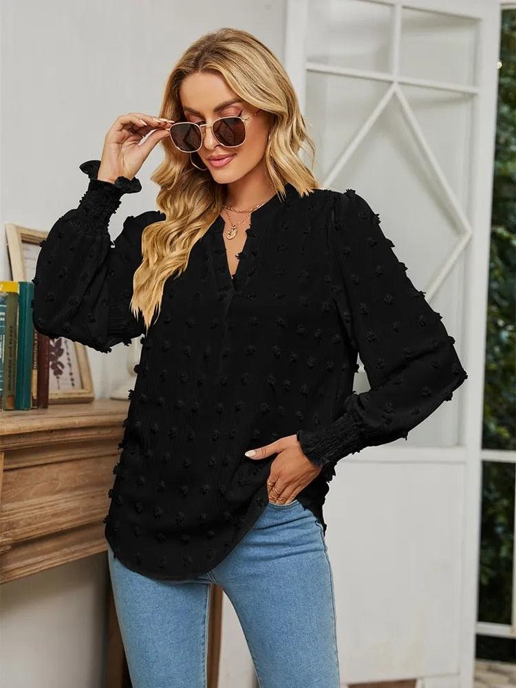 Joyce | V-Hals Blouse