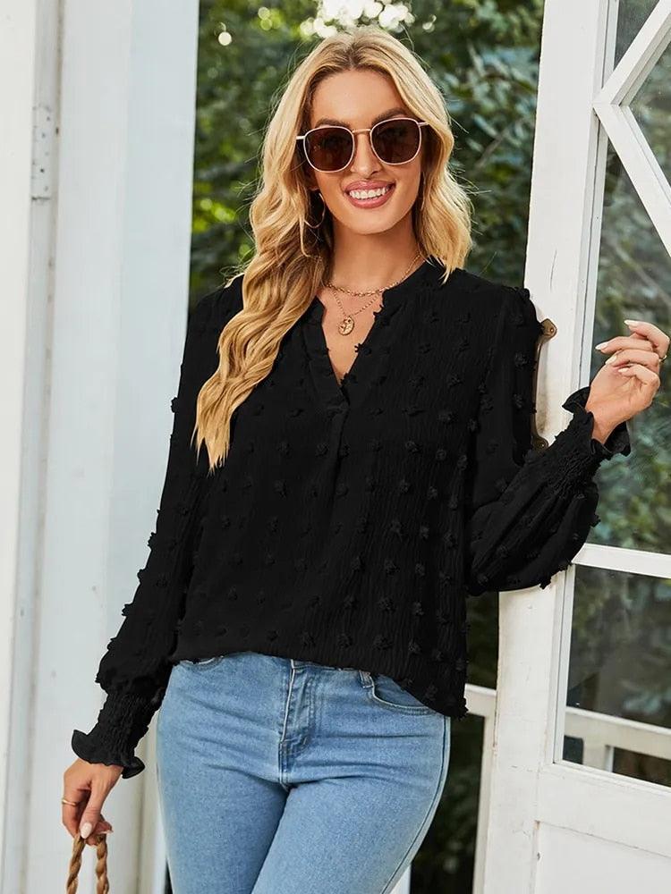 Joyce | V-Hals Blouse