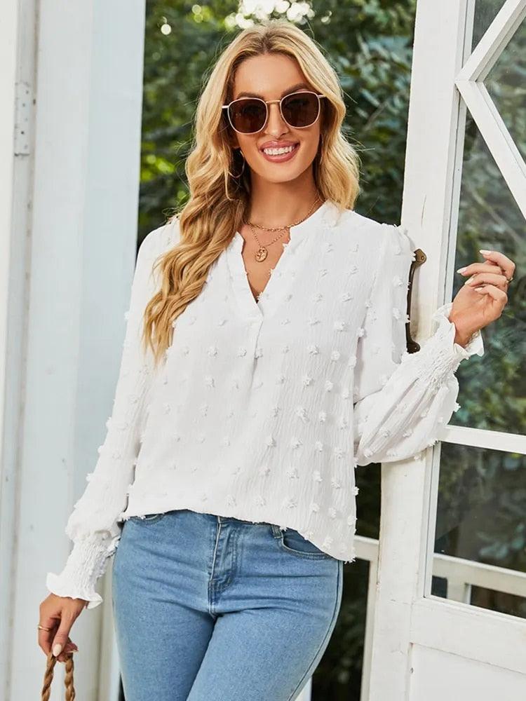 Joyce | V-Hals Blouse