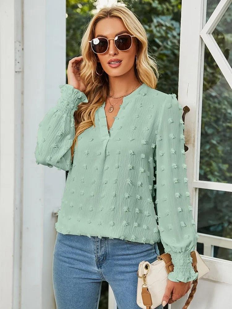 Joyce | V-Hals Blouse