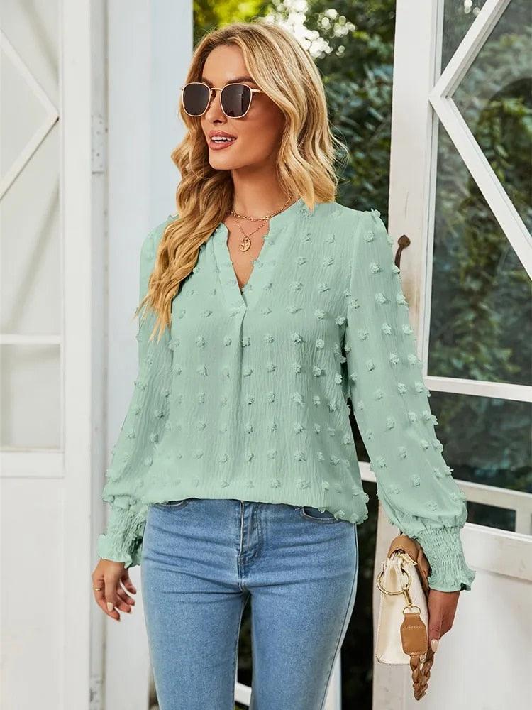 Joyce | V-Hals Blouse