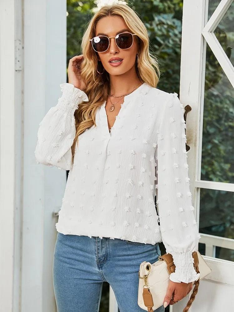Joyce | V-Hals Blouse