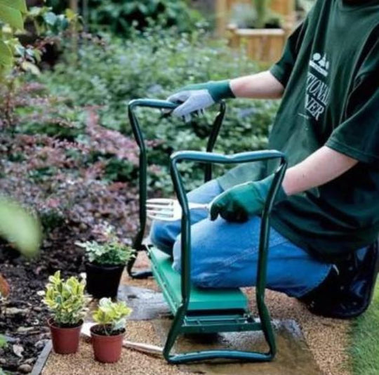 Gardening Support | Premium knie & zitbank met zijvakken | 65% Korting