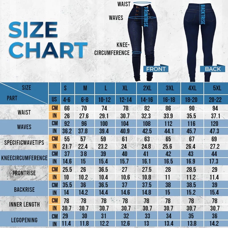 Sophie | Stretch jeans met hoge taille