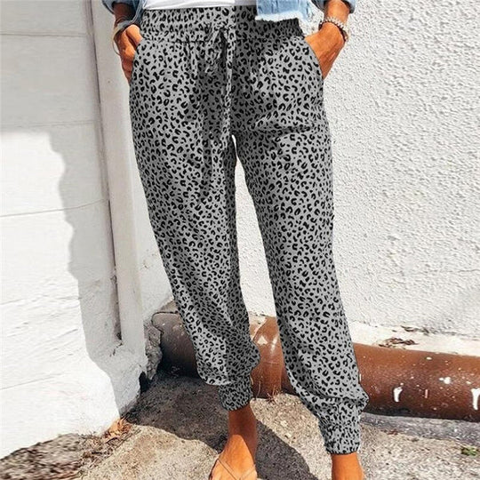 Aniek | Broek met tijgerprint