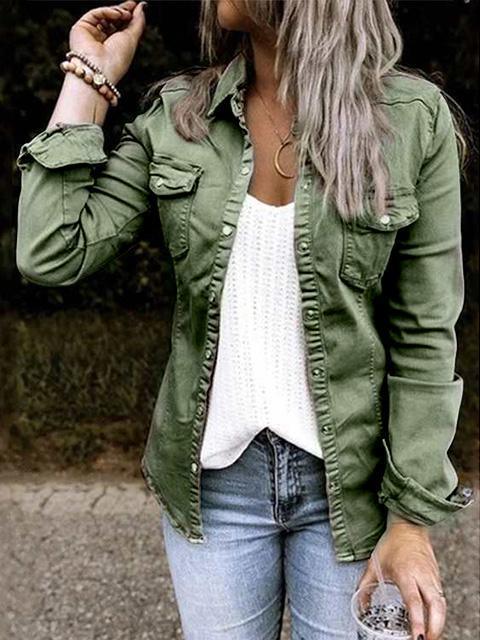 Lizzy™ | Stijlvol Denim Jasje