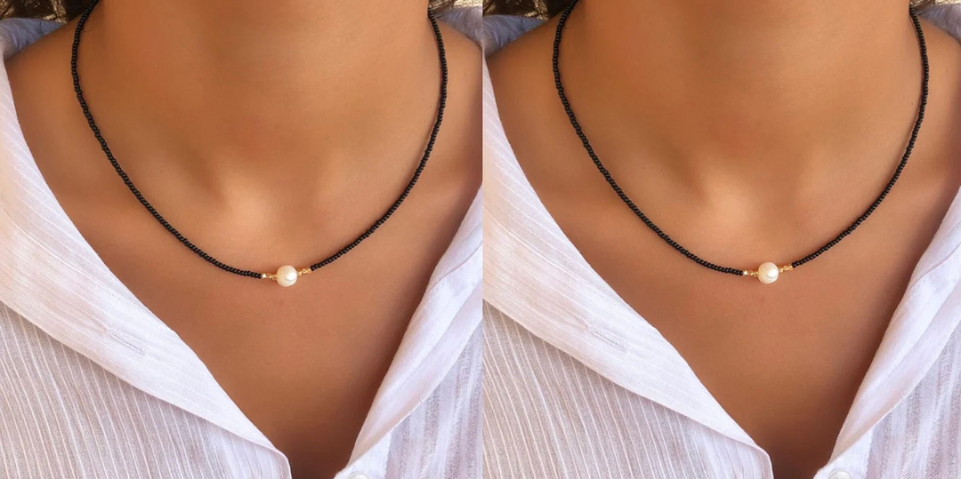 Aurora | Handgemaakte Helende Parelketting | 1+1 GRATIS