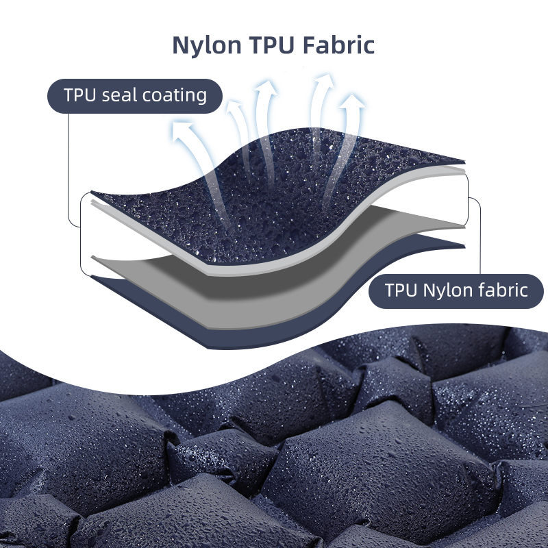 InflateMate | Ergonomisch luchtbed met ingebouwde pomp