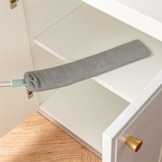 DustWand | Intrekbare stofmop | + Gratis extra schoonmaakdoek
