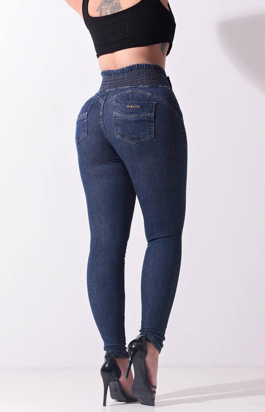 Sophie | Stretch jeans met hoge taille