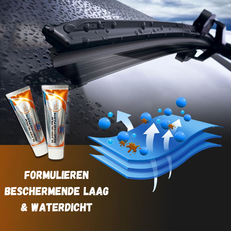 GlassShine | Glasolie Verwijderpasta | 1+1 GRATIS