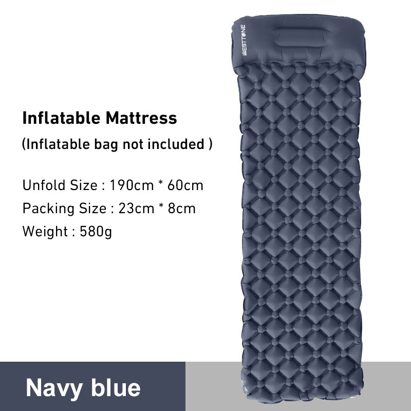 InflateMate | Ergonomisch luchtbed met ingebouwde pomp