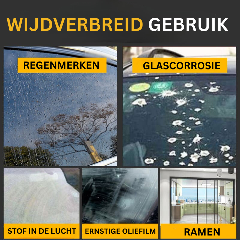 GlassShine | Glasolie Verwijderpasta | 1+1 GRATIS