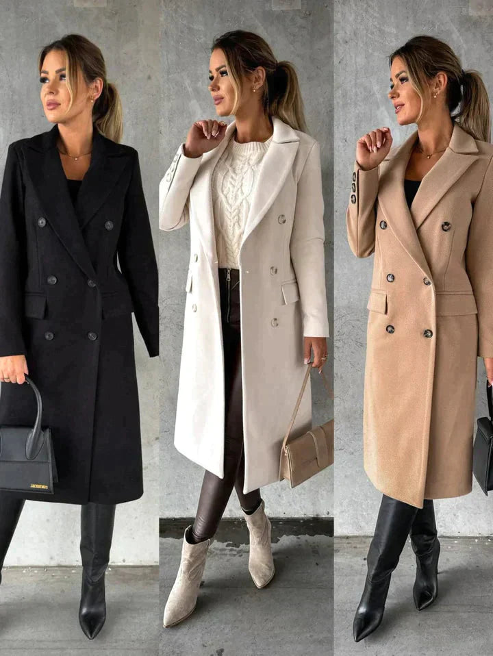 Leonie | Elegante midi-jas