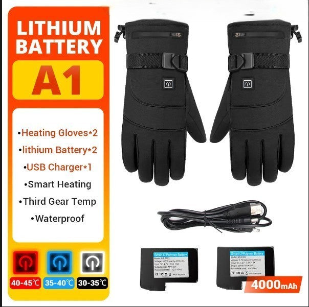 Elmer | Motorfiets Verwarmde Handschoenen