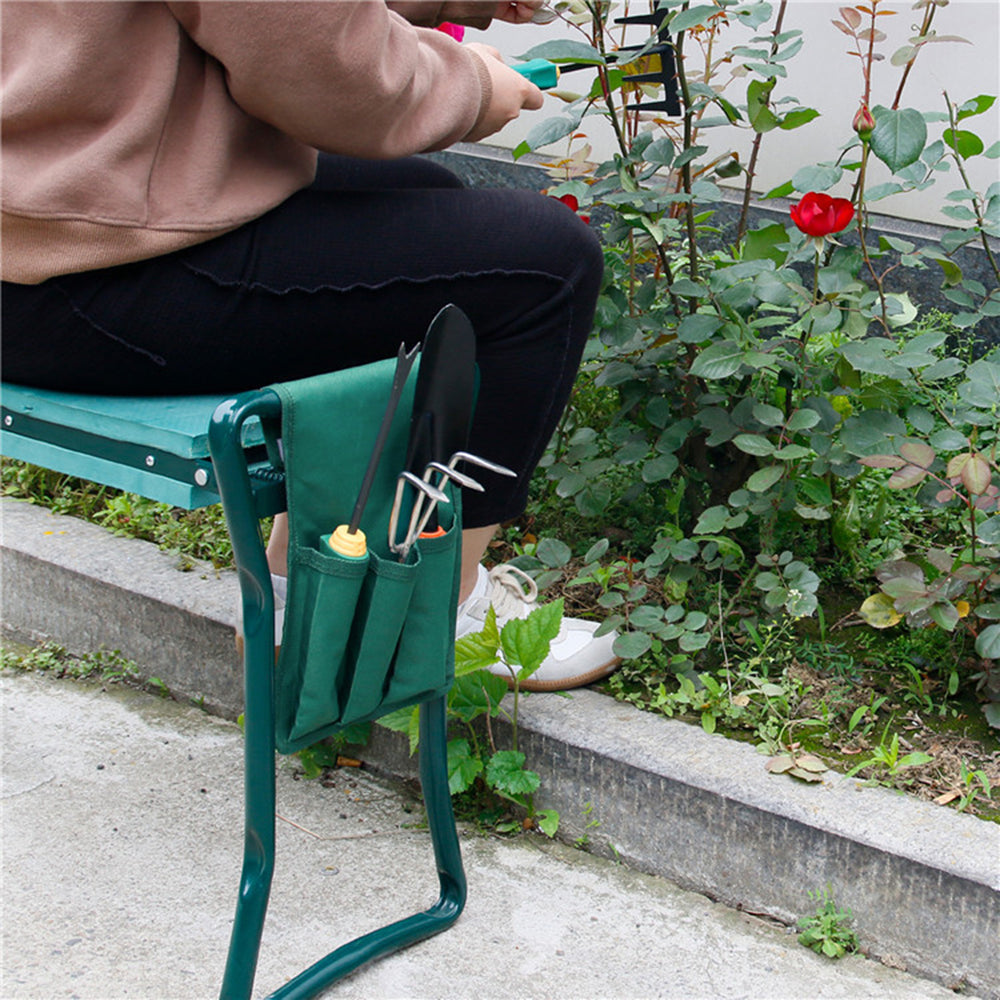 Gardening Support | Premium knie & zitbank met zijvakken | 65% Korting