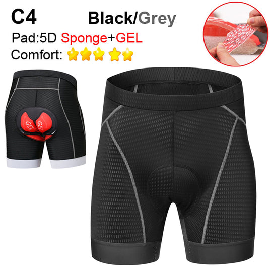 NaturoComfort | Unisex Fietsbroek 5D gel | 1+1 GRATIS